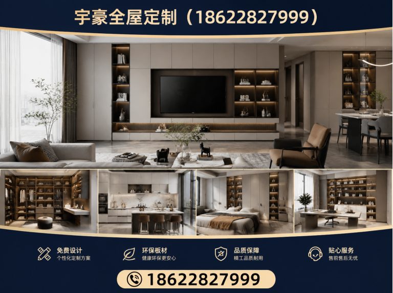 津南区宇豪全屋定制展示图