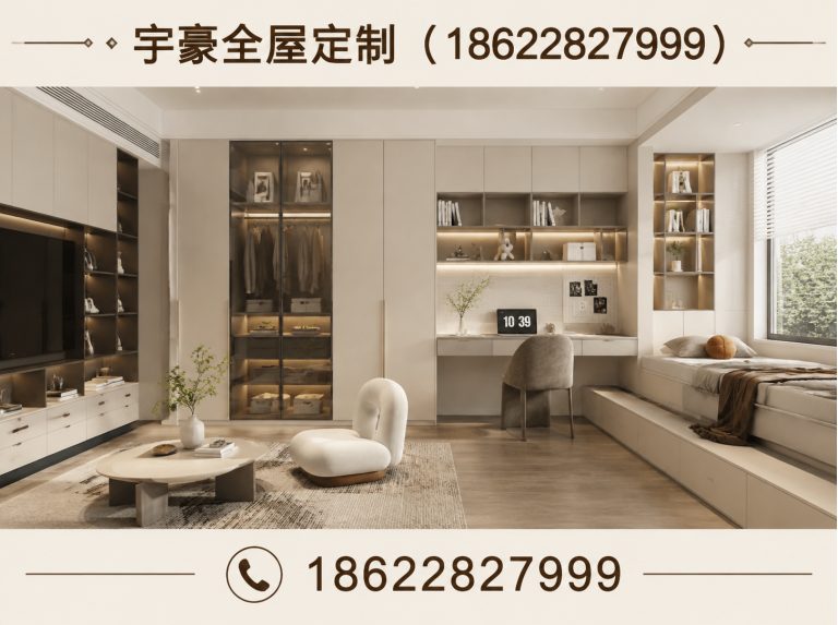 津南区全屋定制家具展示图